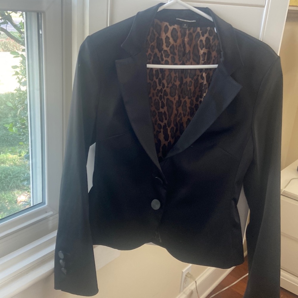 Satin blazer